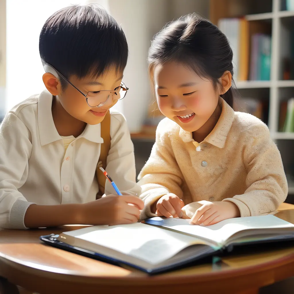 小学帮扶学生生活记录