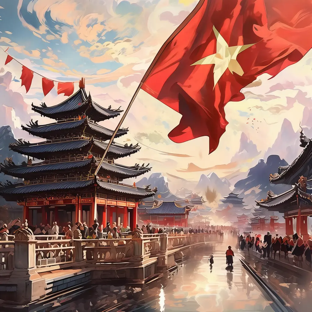 歌唱祖国的情感记录