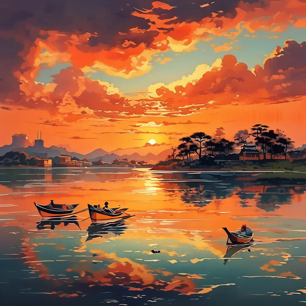 生活记录:静赏夕阳的美好