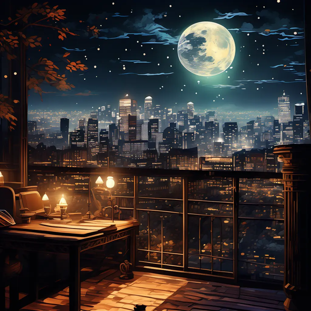 深夜灵感：开夜车的小说创作